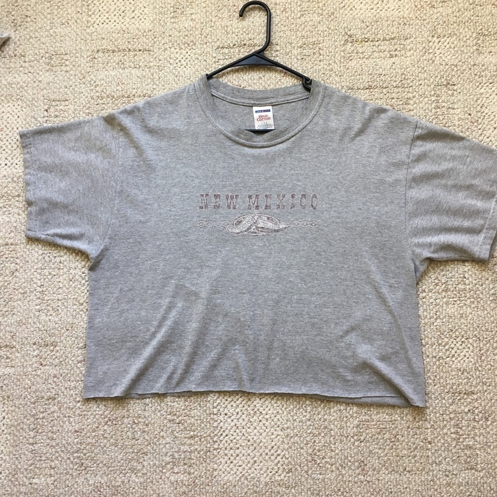 Vintage Cropped Travel Tee